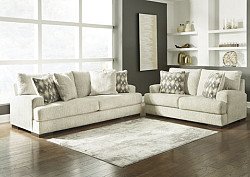  																			Caretti Parchment Living Room Set -...
																		 