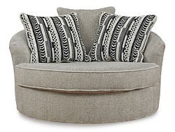  																			Calnita Oversized Swivel Chair
																		 