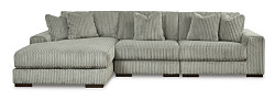  																			Lindyn Fog Sectional - 3 Pc.
																		 