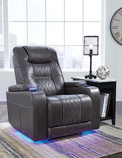  																			Composer Gray Pwr Recliner Adj. Hea...
																		 