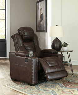  																			Owner's Box Power Recliner W/adj He...
																		 