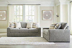  																			Dunmor Graphite Living Room Set - 2...
																		 