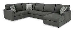  																			Edenfield Charcoal Sectional - 3 Pc...
																		 