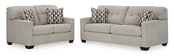  																			Mahoney Pebble Living Room Set - 2 ...
																		 