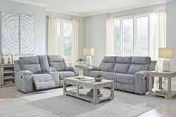  																			Buntington Pewter Reclining Living ...
																		 
