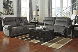  																			Austere Gray Recl Living Room Set -...
																		 