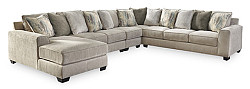  																			Ardsley Pweter Sectional - 5 Pc.
																		 