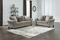  																			Shewsbury Pewter Living Room Set - ...
																		 