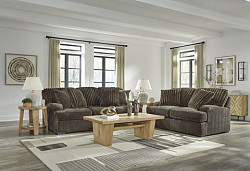  																			Aylesworth Choc. Living Room Set - ...
																		 