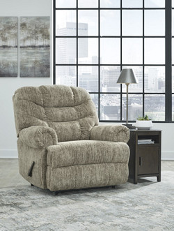  																			Movie Man Taupe Zero Wall Recliner
																		 