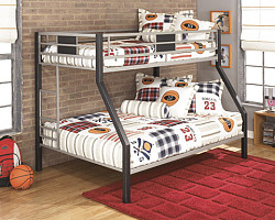 																			Dinsmore Twin/full Bunk Bed W/ Ladd...
																		 