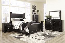  																			Mirlotown Queen Poster Bed Room Set...
																		 
