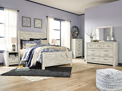  																			Bellaby Queen Crossbuck Bed Room Se...
																		 