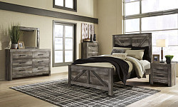  																			Wynnlow Qn. Bed Room Set - 7 Pc.
																		 