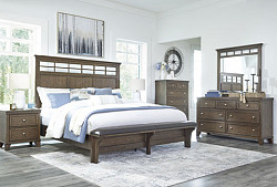  																			Shawbeck Queen Bed Room Set - 6 Pc.
																		 