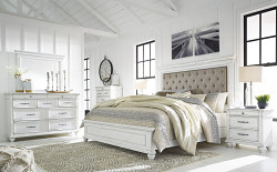  																			Kanwyn Queen Panel Bed Room Set - 6...
																		 