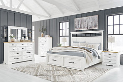  																			Ashbryn Queen Bed Room Set - 7 Pc.
																		 