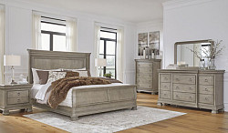  																			Lexorne Gray Queen Bed Room Set - 4...
																		 