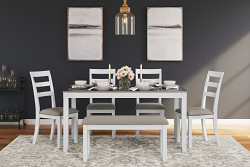  																			Stonehollow Dinette Set - 6 Pc.
																		 
