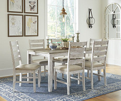  																			Skempton Dinette Table Set - 7 Pc.
																		 