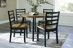  																			Blondon Round Dinette Set - 5 Pc.
																		 