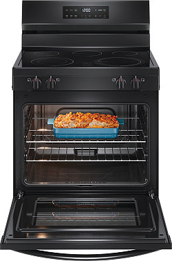  																			Frigidaire 30" Black Electric Stove
																		 