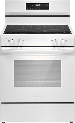  																			Frigidaire 30" White Electric Stove
																		 